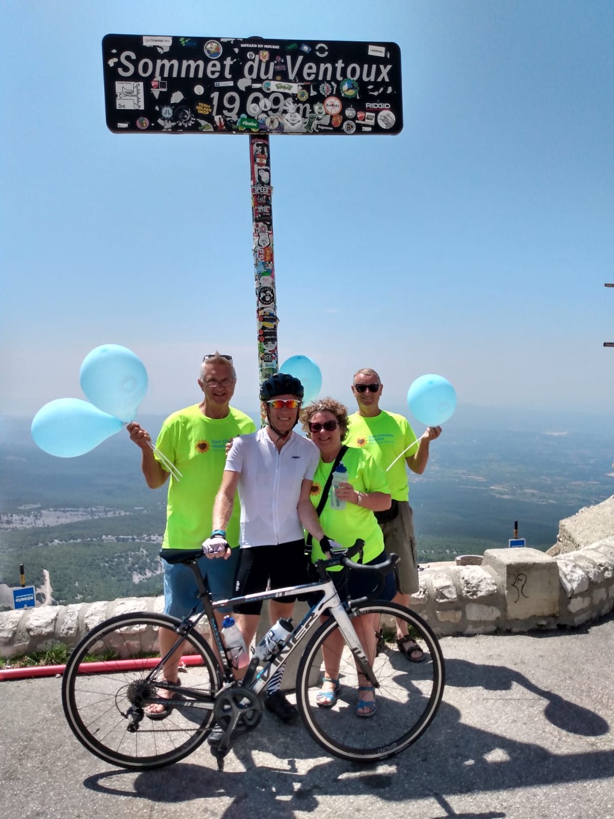 Mont Ventoux took it out of me, but we raised over 5k for charity